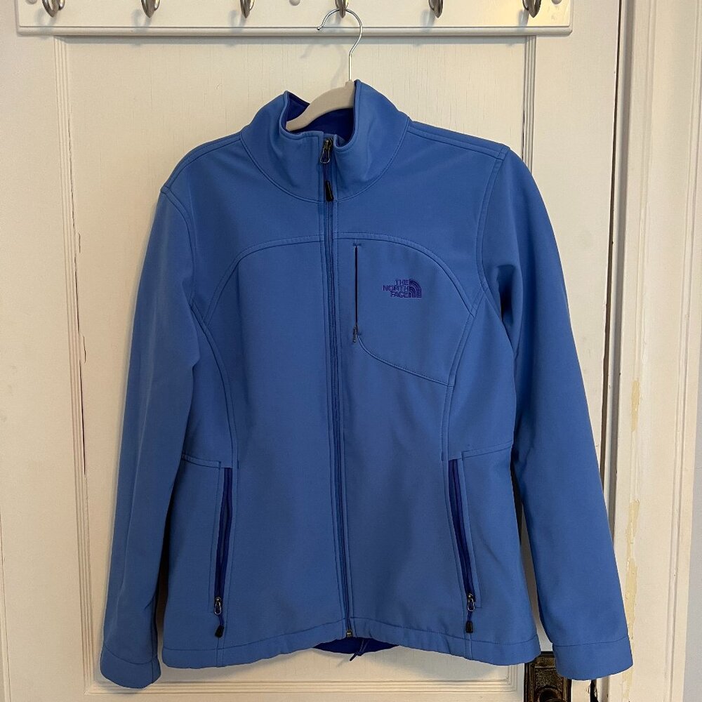 North Face Purple Soft Shell Jacket - image 1